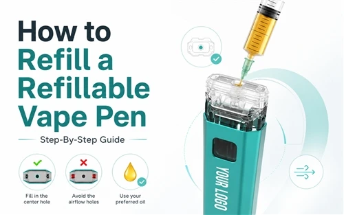 कैसे एक रिफिल करने योग्य vape पेन को फिर से भरना है: चरण - - चरण गाइड और सावध...